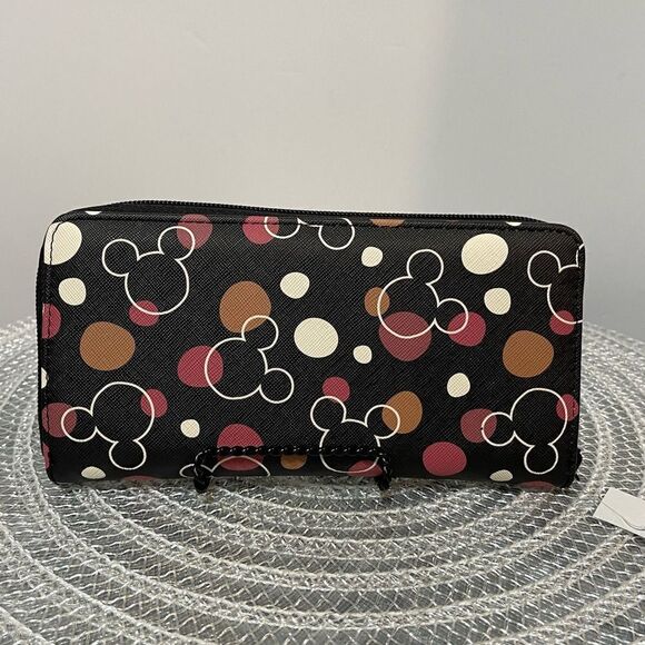 Disney Mickey Mouse Polka Dot Wallet NWT main image 5